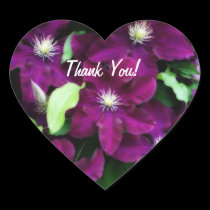 Amethyst Clematis stickers