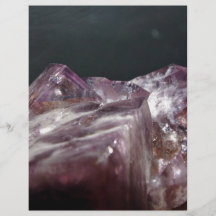 Amethyst crystal flyer