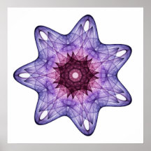 Amethyst Crystal Print