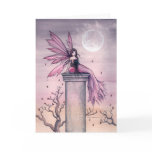 Amethyst Fantasy Fairy Blank Greeting Card