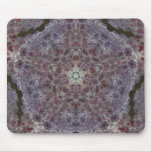 Amethyst star geode mouse pad