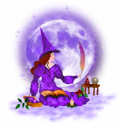 Amethyst Witch Photo Sculpture by IrishPirateQueen