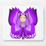 Ametrine Butterfly Princess Mousemat
