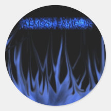 AMF "FREEZING HOT" STICKER