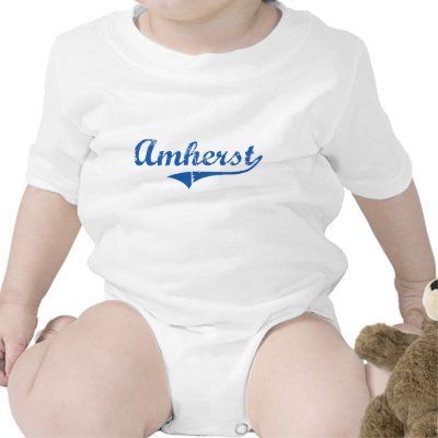Amherst New Hampshire Classic Design Tee Shirts by cityshirt