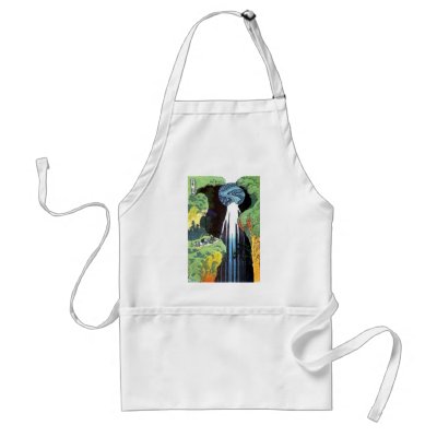 Amida Waterfall on the Kisokaido Road Aprons by wesleyowns