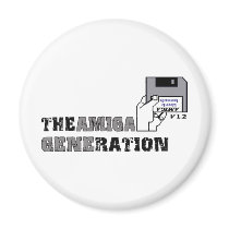 amiga refrigerator magnet