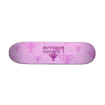 Amiga Número 1 Skate Board Decks