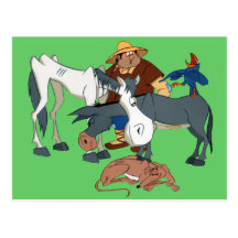 AMIGOS DE DON QUIJOTE - 400 Años - Cervantes Postcards