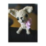 Amigurumi Chihuahua Postcard