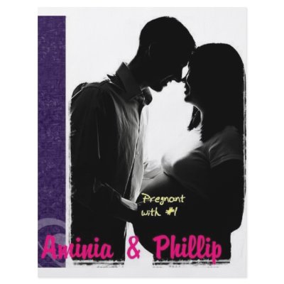 Aminia & Phillip Pregnant Custom Flyer by ashybaby87