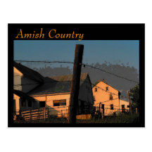 Amish Country (Thunder) Postcard