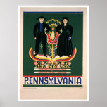 Amish Couple Costumes 1938 WPA posters