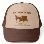 Amish - dont drink or drive mesh hats