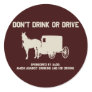 Amish - dont drink or drive
