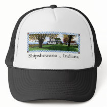 Amish House Shipshewana Indiana Mesh Hat
