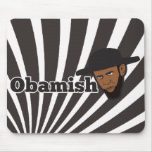 Amish Obama Mouse Mats