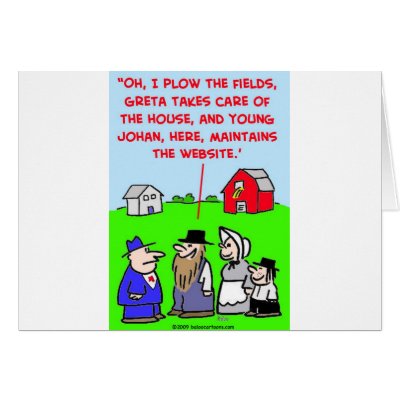 amish website greeting card by rexfmay
