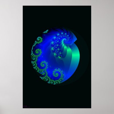 Ammonite Print by rerewhakaaitu