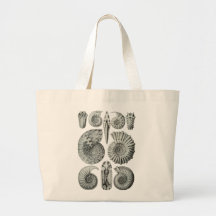 Ammonites Canvas Bags