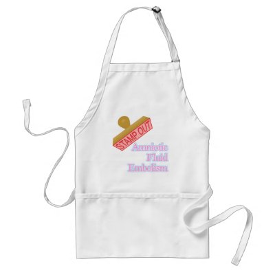 Amniotic Fluid Embolism Apron by shopaholicchick