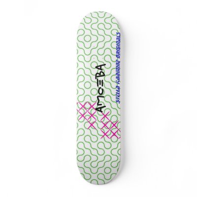 Amoeba Green Neon Deck by StellaKarmine
