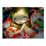 "Amongst the Koi" Postcard