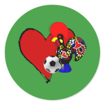 Amor, Barcelos, Futebol - Deus é Maravilhoso stickers