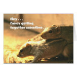 Amorous Chipmunks cards