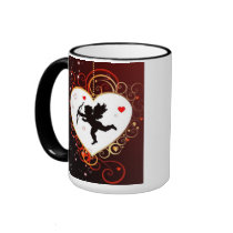 Amour de cupidon - mug à café
