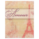 Amour in Paris flyers