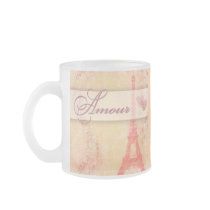 Amour in Paris Coffee Mugs