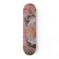 Amoureux au bistrot - skateboard customisable