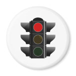 Ampel traffic light rot red kühlschrankmagnet