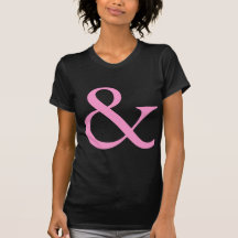 Ampersand - Pink T-shirts