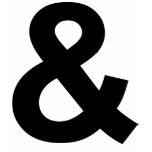 Ampersand t-shirts