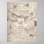 Amphibious Anne Marie Has Tea Poster