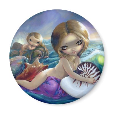 "Amphitrite" Magnet by strangeling