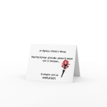 Amplified Note Card