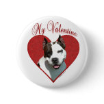 AmStaff My Valentine - Button