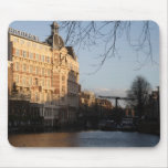 Amstel River, Amsterdam Mousepads
