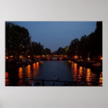 Amsterdam at Night posters