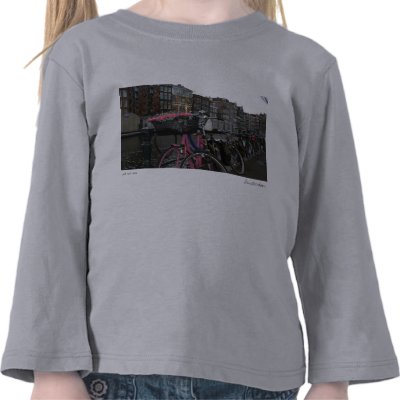 Amsterdam bicycle tshirts by jreit08