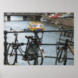 Amsterdam Bicycles Poster posters