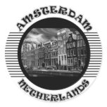 AMSTERDAM BLACK AND WHITE STICKERS