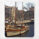 Amsterdam Boat Mousepad