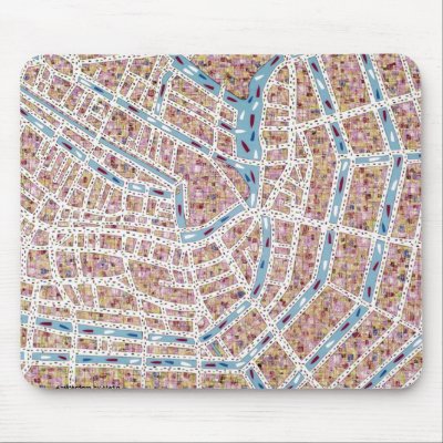Amsterdam by Metin Mouse Pad by healingPainter