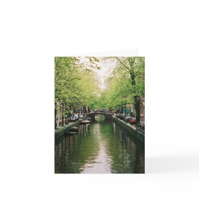 Amsterdam Canal Card by rukeman