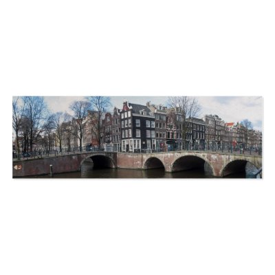 Amsterdam Canal Houses & Bridges Holland Bookmark by hollandshop