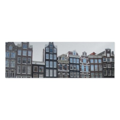 Amsterdam Canal Houses Photo Bookmark by hollandshop